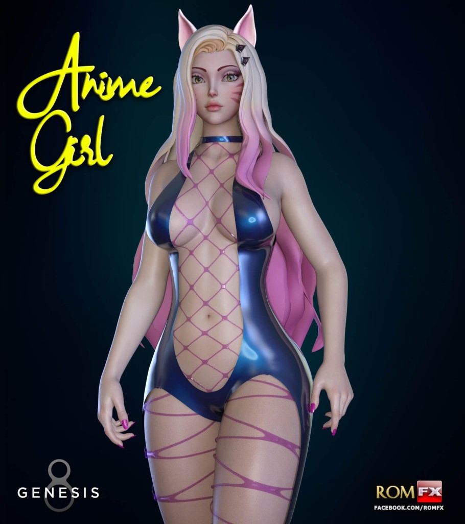 Anime Girl Style 1 For G8F and G8.1F