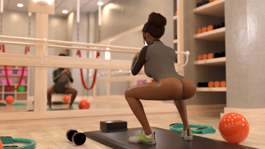 CF – Working Out – Bootylicious Two Animation