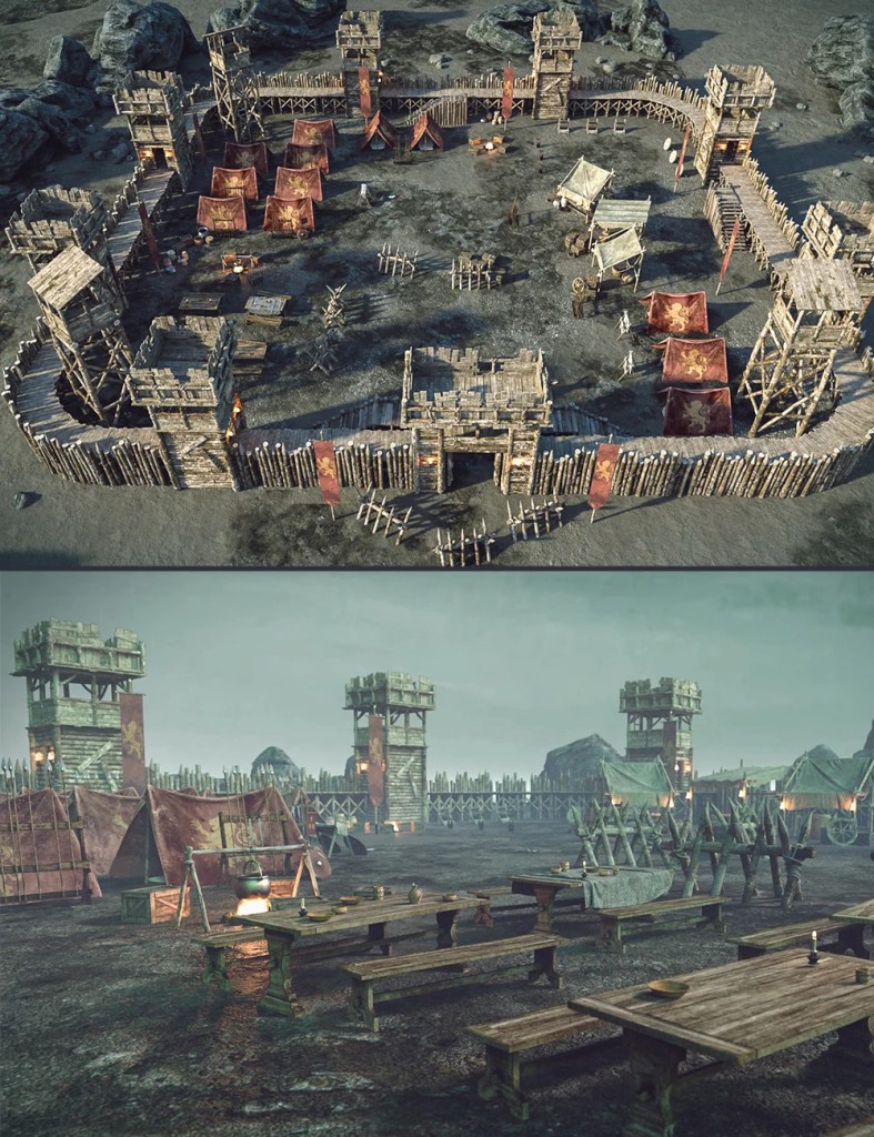 Medieval War Camp