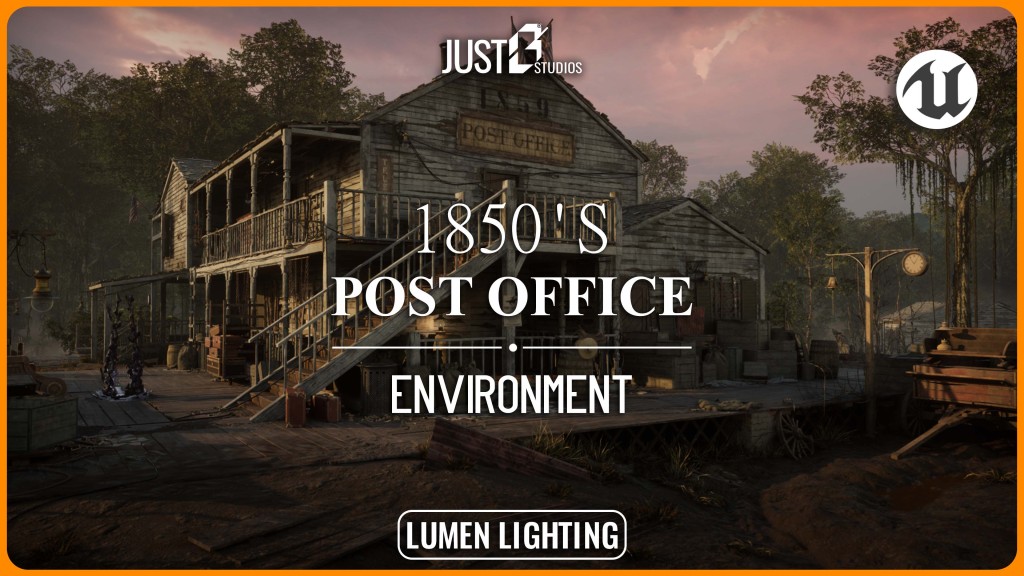 1850s Post Office Environment UE5.0