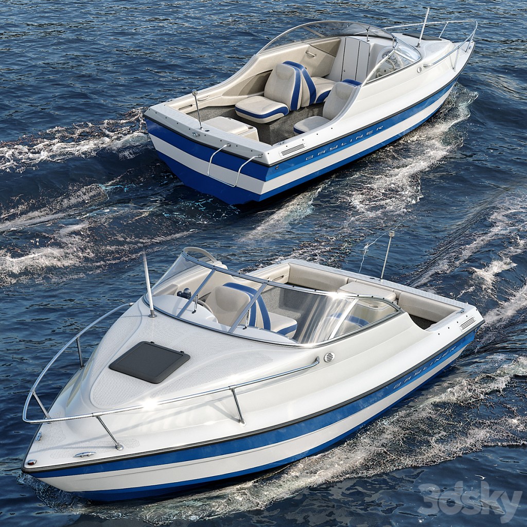 Yacht. Boat. bayliner