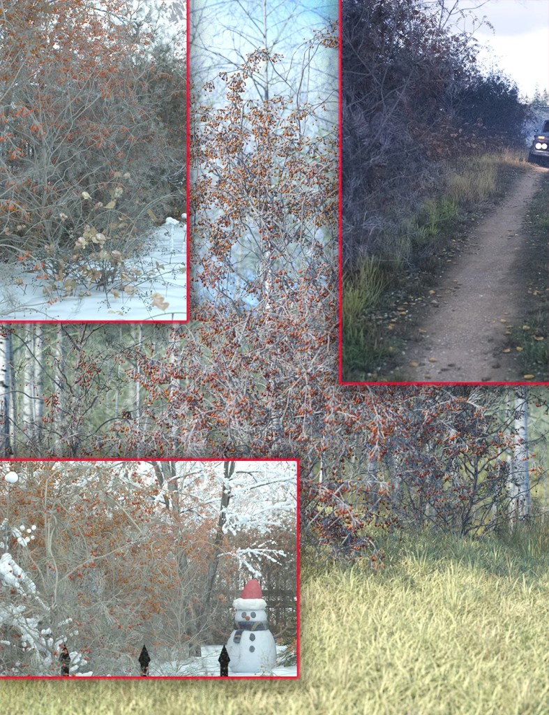 Hedgerow Kit 2 – Winter Hawthorne Hedges