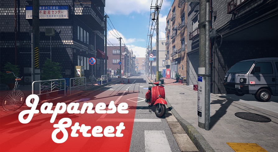 Japanese Street [UE4.20+] (repost)
