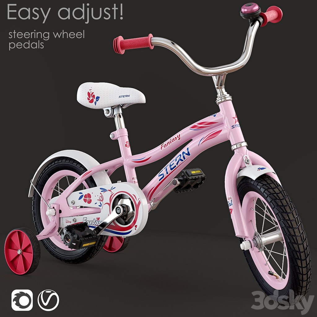 Children bicycle. STERN