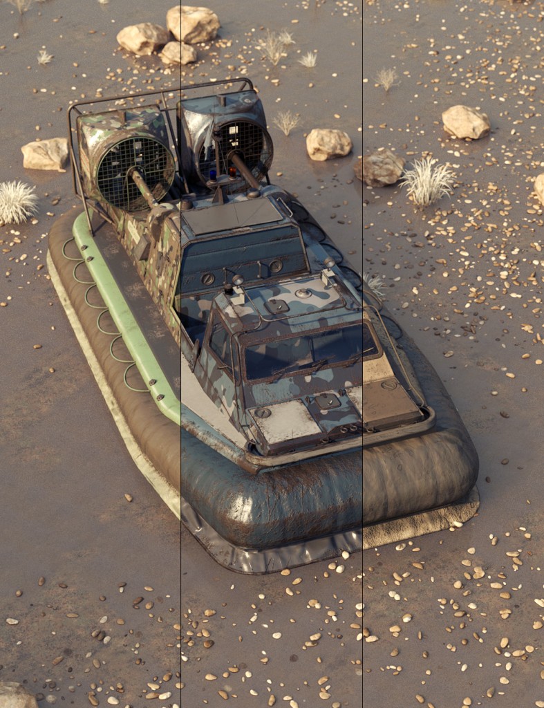 To Serve for the Rescue Hovercraft