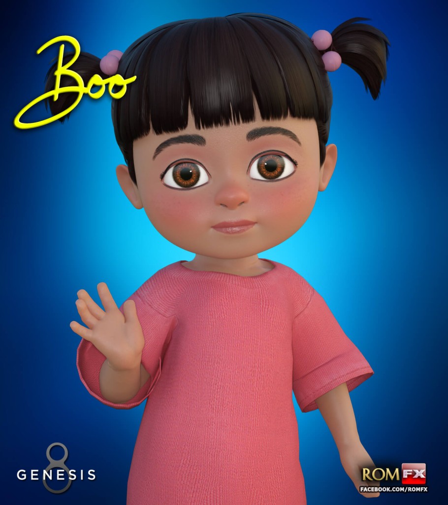 RFX Monsters Inc Boo For G8F And G8.1F