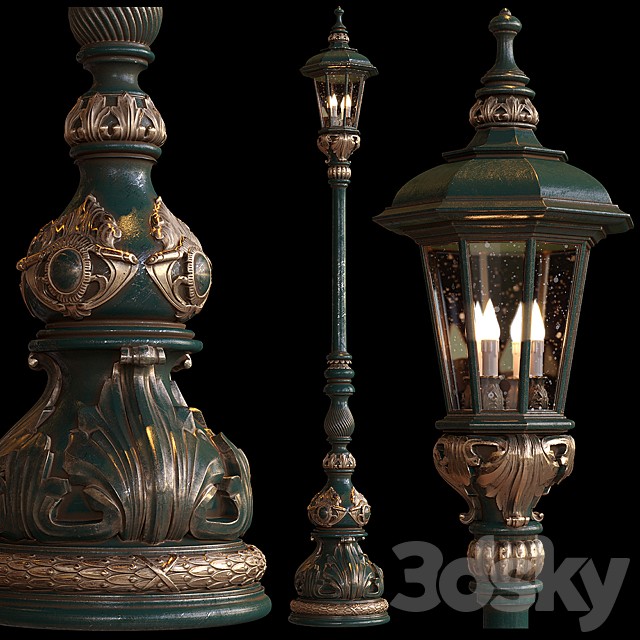 Lamp for parks Louis