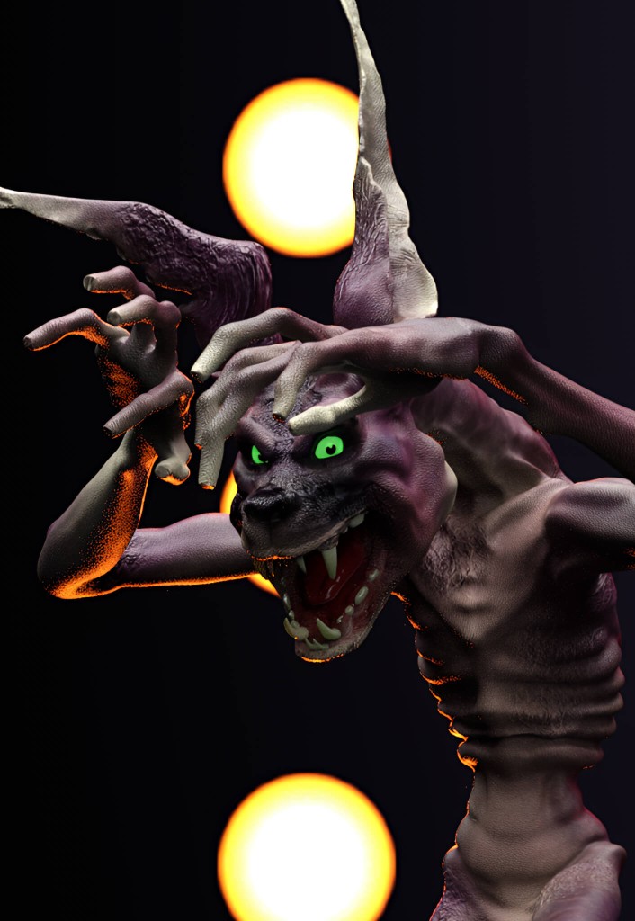Spooky Island Monster for Daz Studio