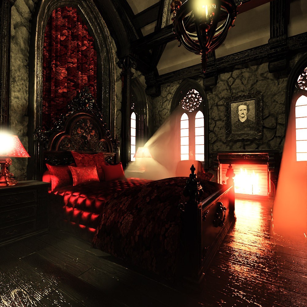 Gothic Room for Daz Studio