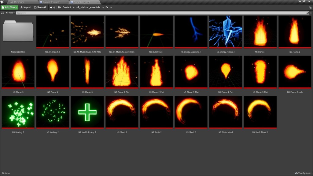 Stylized Vfx Pack (Niagara)