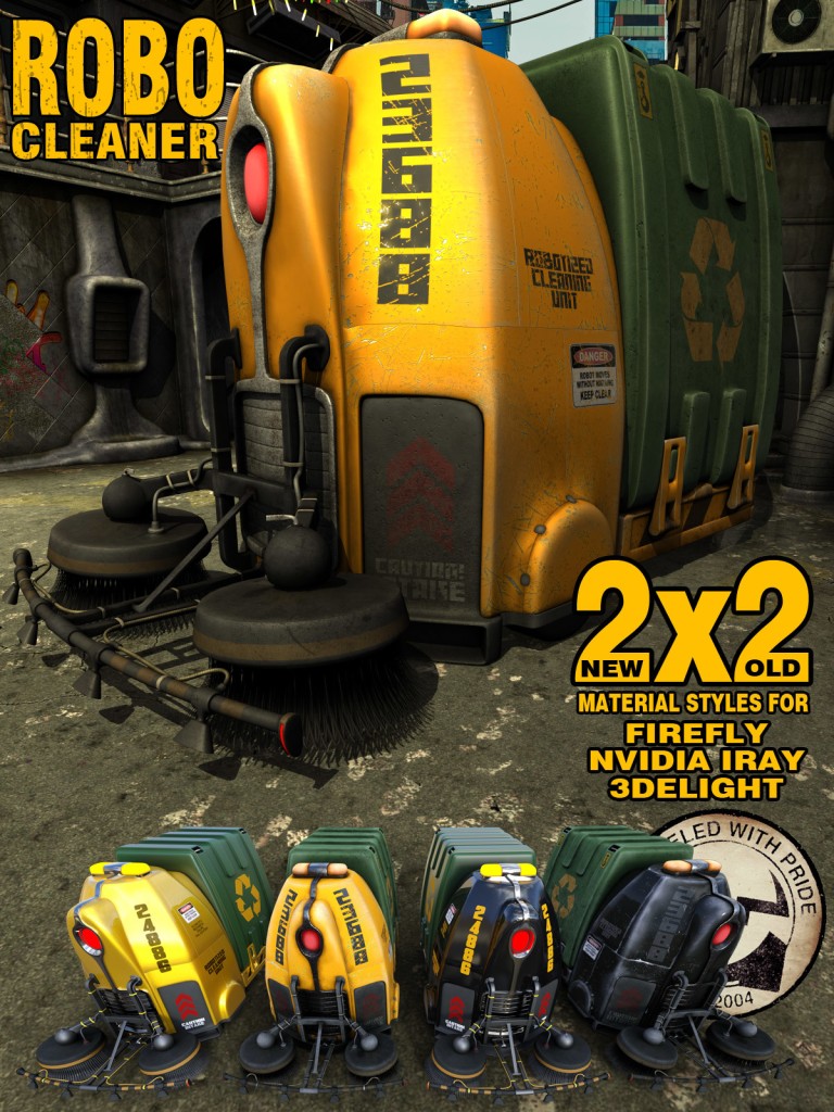 Robo Cleaner For Poser And DS 