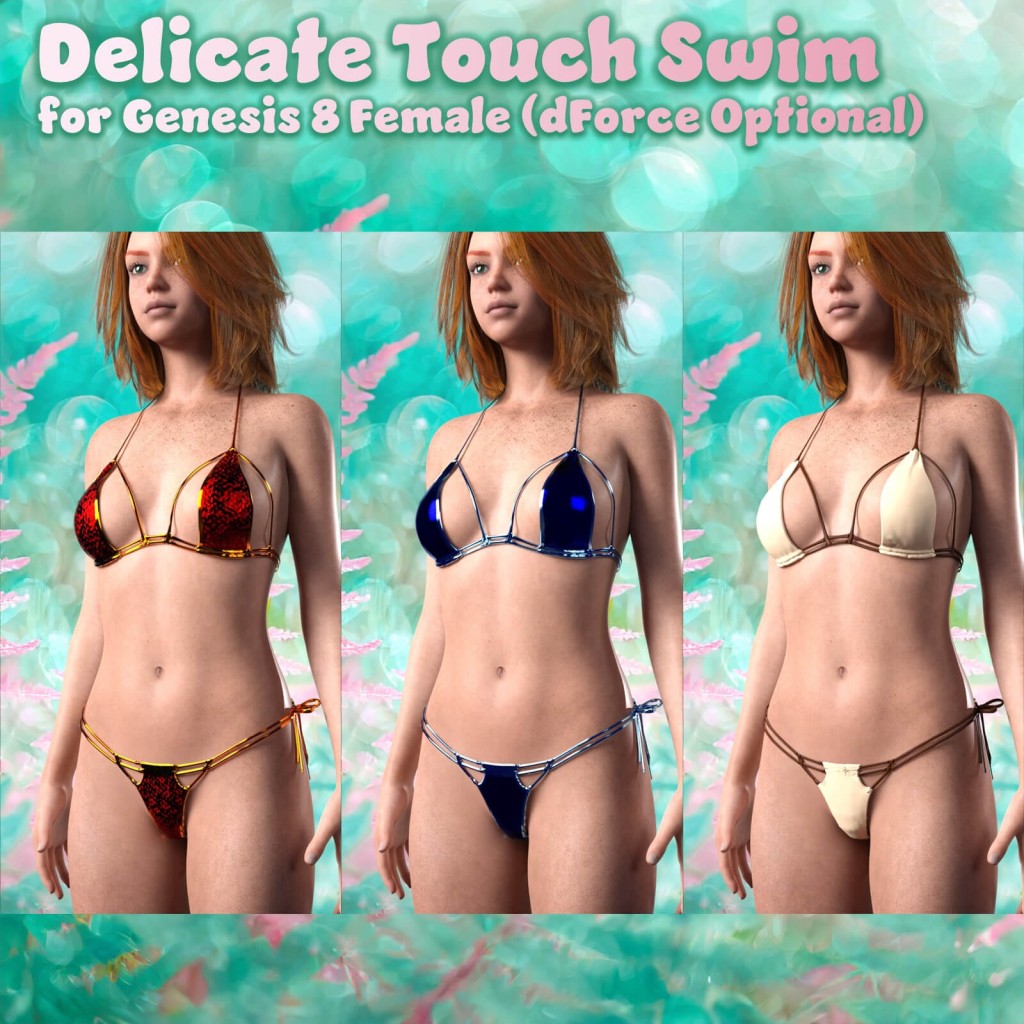 Delicate Touch Swim for G8F (dForce Optional)