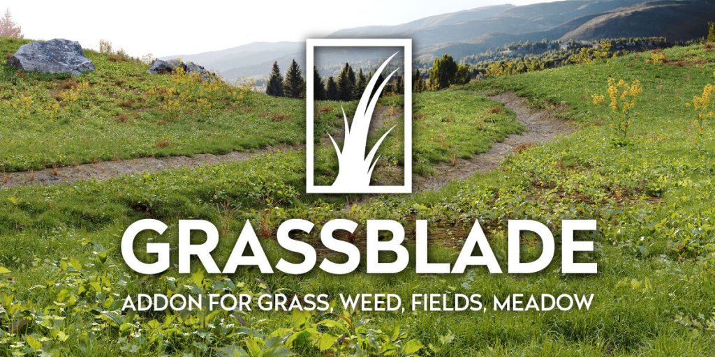 Grassblade - Addon For Grass, Weed, Field, Meadow, Lawn