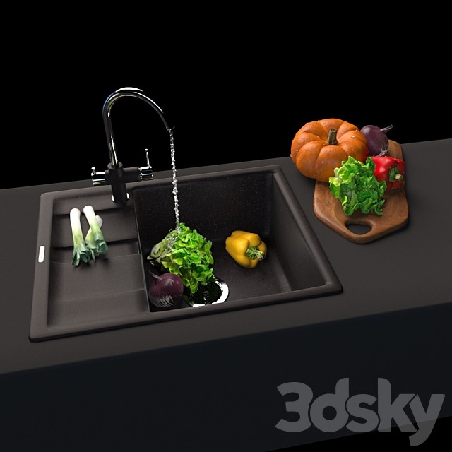 Anthracite kitchen
