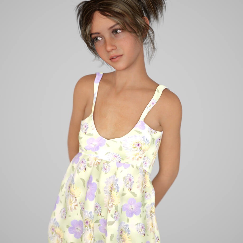 Millie Teen Character Morph for Genesis 8.1 Female