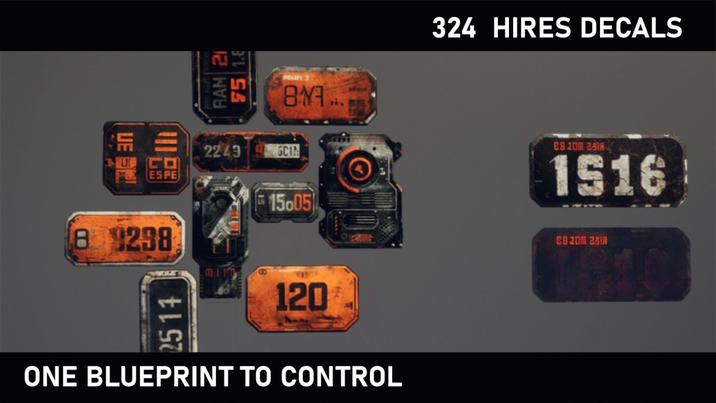 Industrial Decal UE5.1