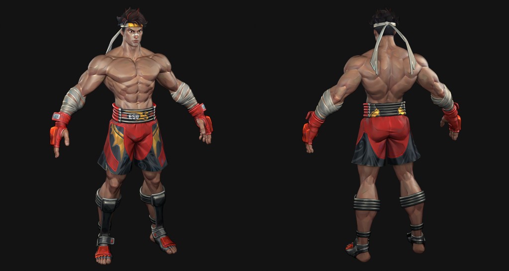 Iron Fist- Lin Shao (The Knockout) Premium for Blender 5.x