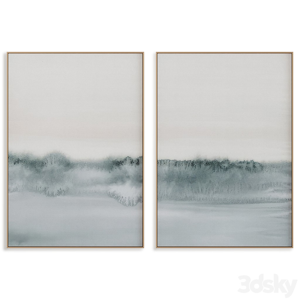 Abstract Painting Frame set 0221