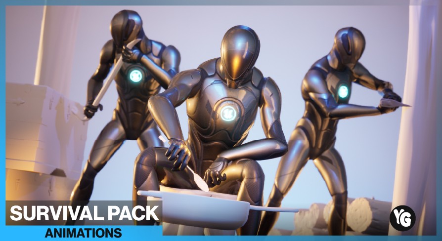 505 Survival Mocap Animations Unreal Engine 5.1
