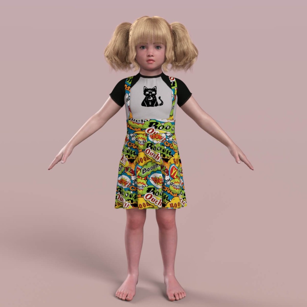 Alexandra T Morph for Genesis 9