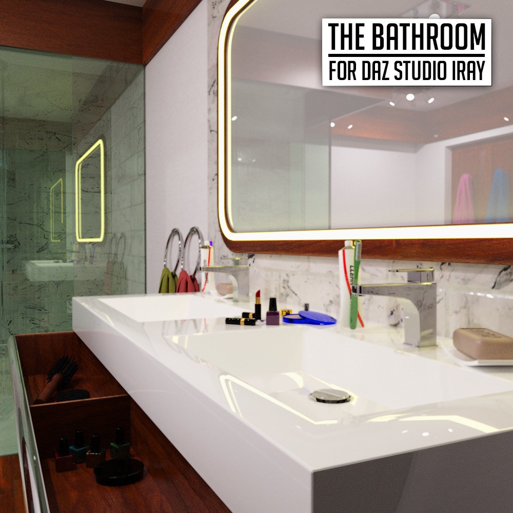 The Bathroom for DS Iray