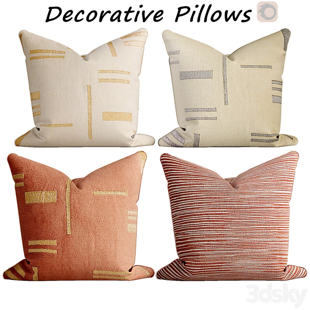 Decorative pillows set 522