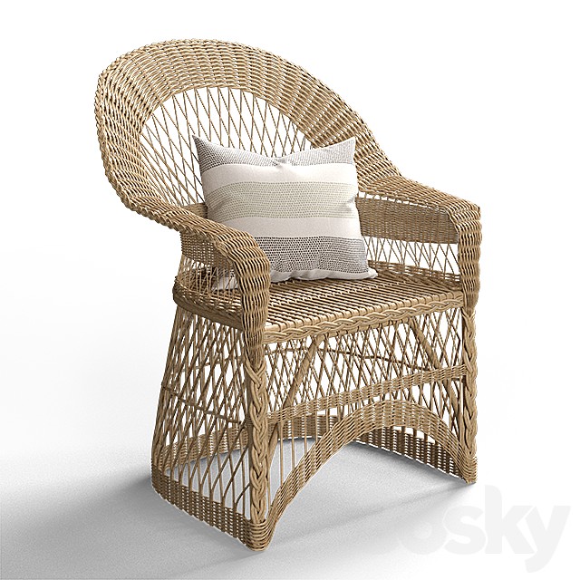 Wicker chair