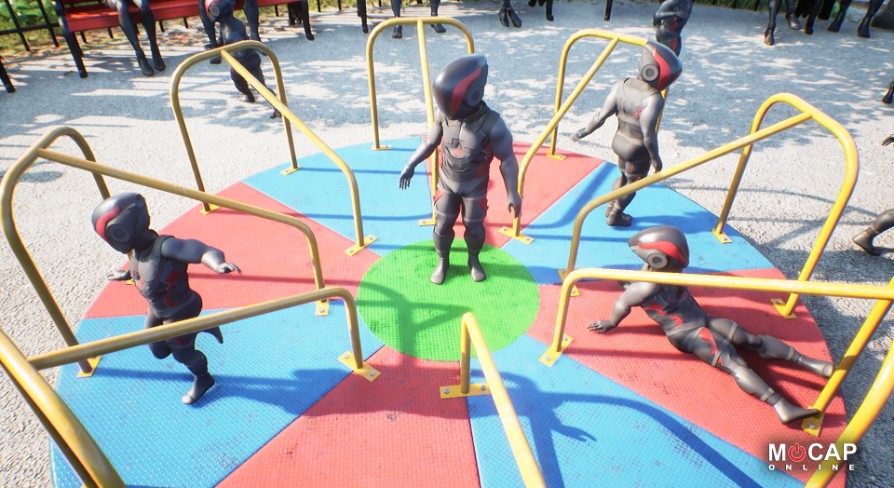 [ Unreal Engine animation ] Children At Play - Mocap Pack