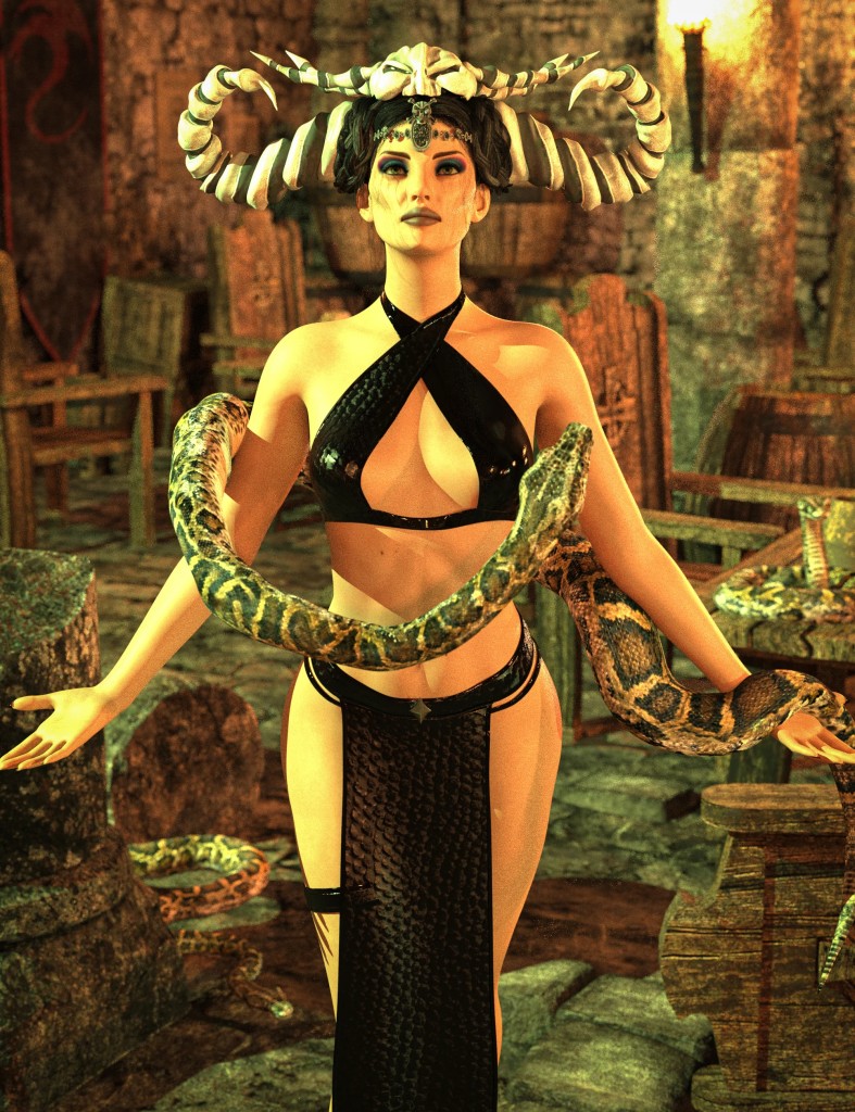 AH dForce Halter Wrap Outfit Texture Add-on