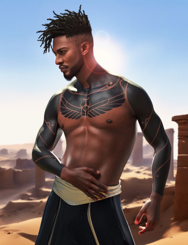 Faber Inks Imperial Blackout Tattoos for Genesis 9