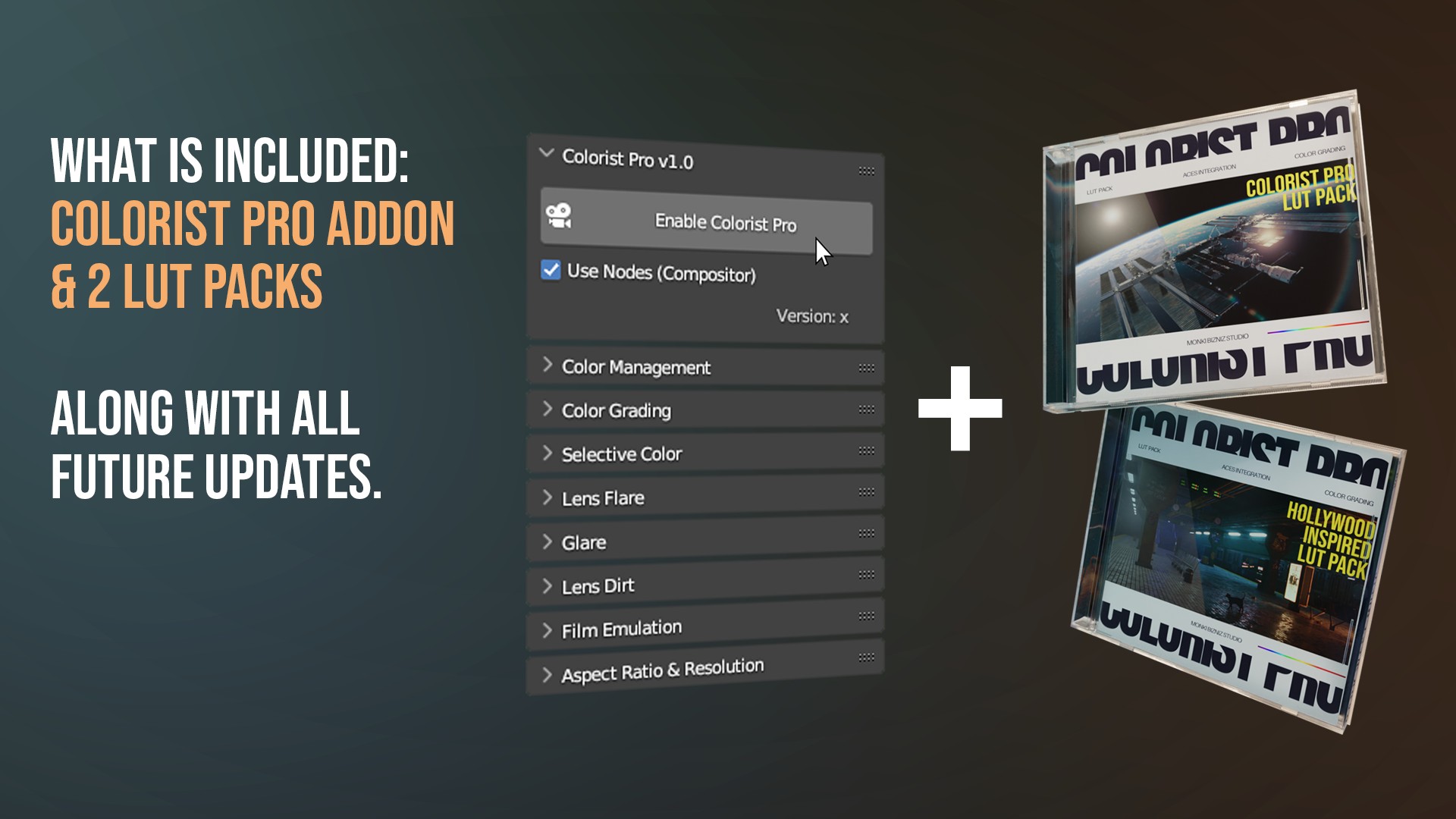 Colorist Pro - Luts & Viewport Color Grading