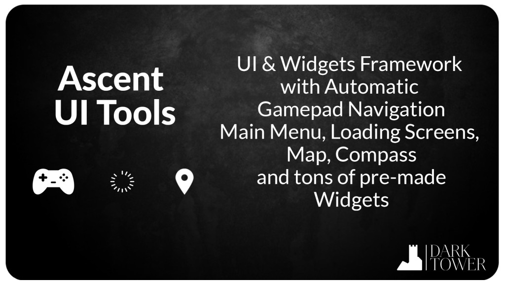 Ascent UI Tools - Gamepad Navigation & UI Framework v2.2 (Plugin) UE5.5