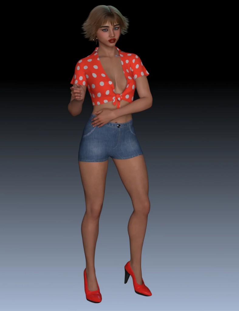 FG At Home Outfit for Genesis 9 Feminine