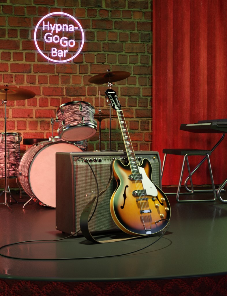 Vintage Guitar and Amp