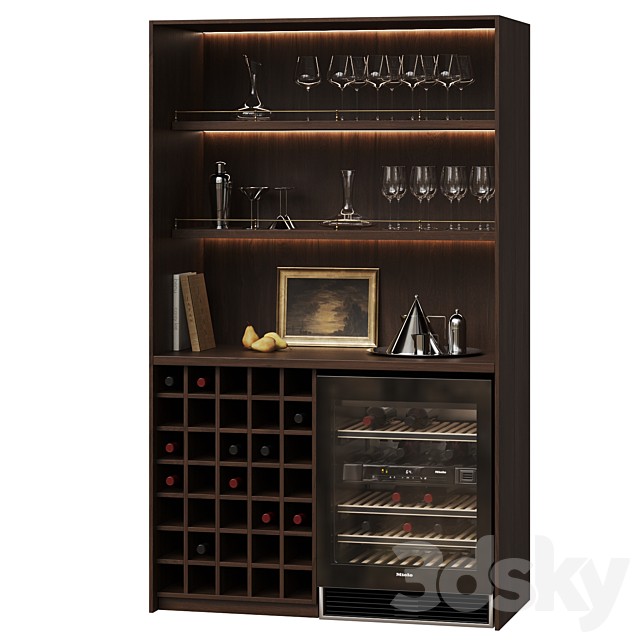 Wine Bar Cabinet