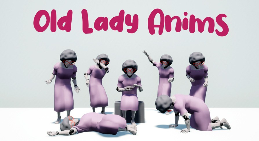 Old Lady Anims