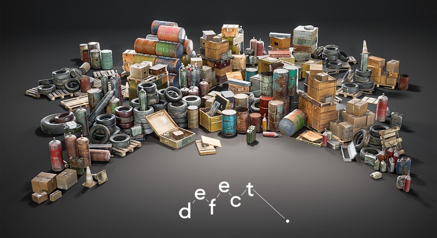 [UE] Defect Ultimate Props Bundle Vol 1