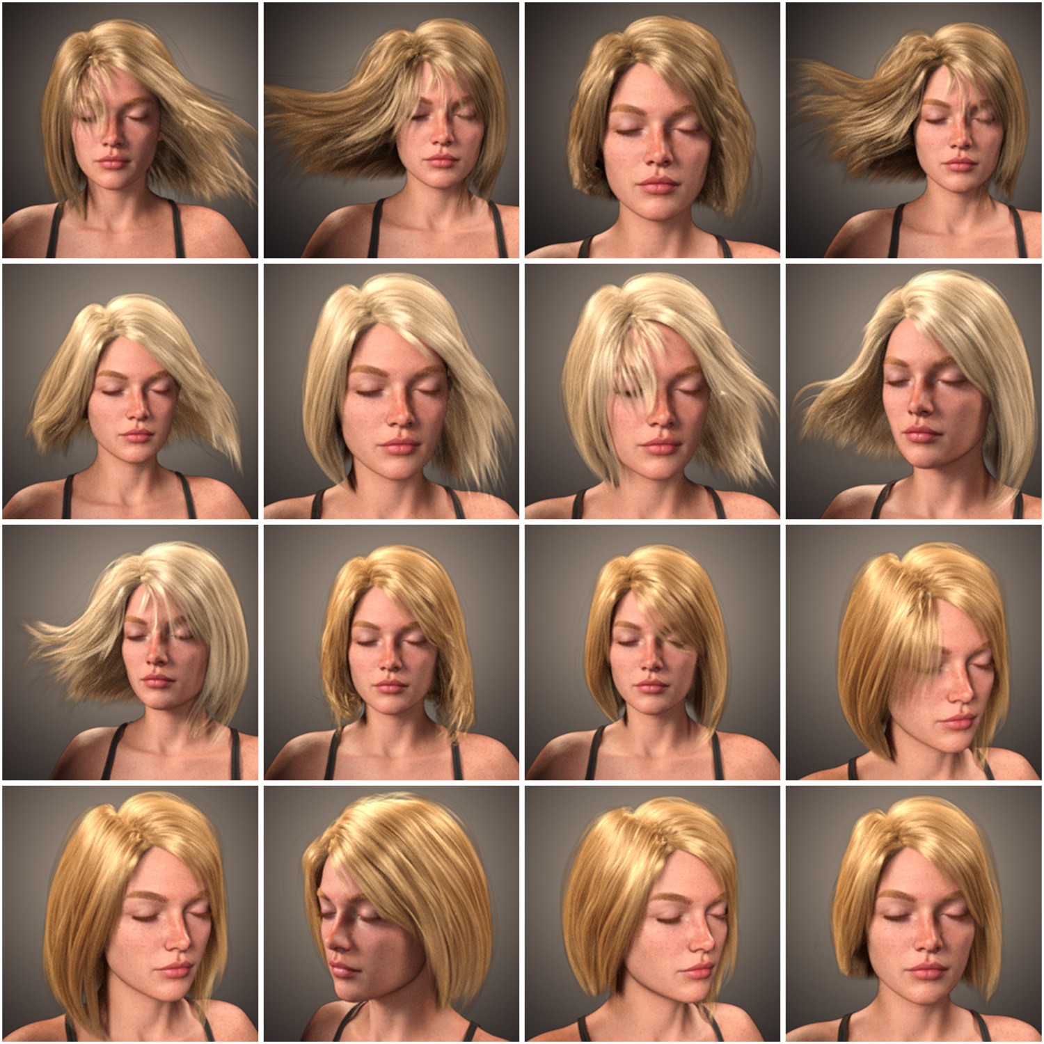 FE Natural Short Hair for Genesis 9