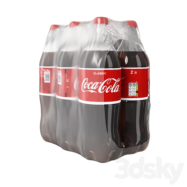 Coca Cola 2 liters 6pcs