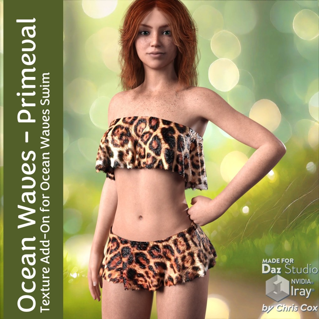 Ocean Waves Primeval-Texture Expansion for Ocean Waves Swim
