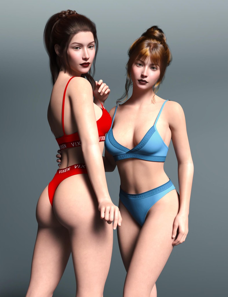dForce RQL-Studio Activewear Genesis 8 and 8.1 Female