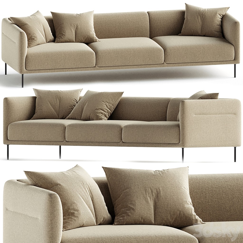 Konami Sofa 3 Seater