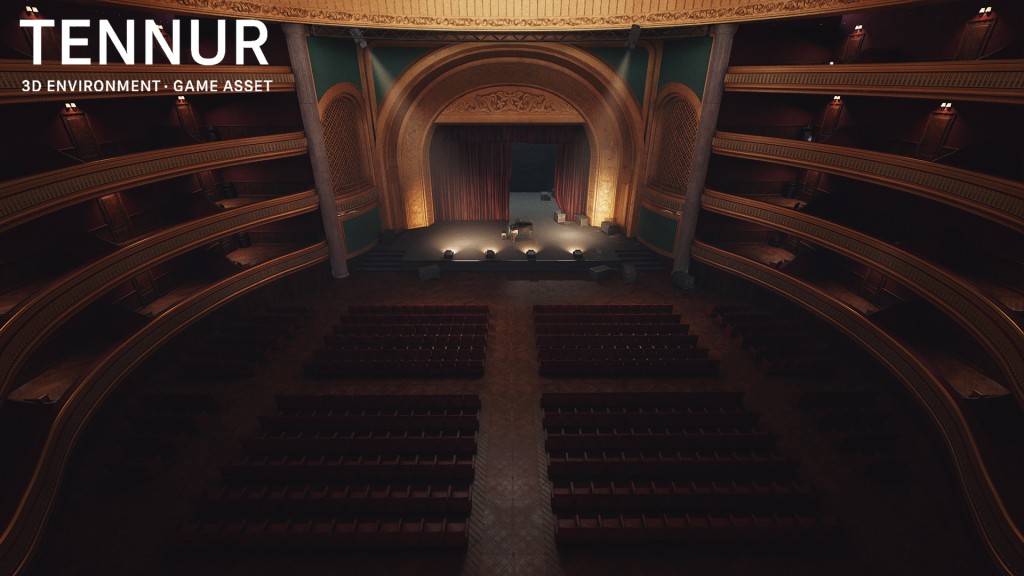Concert Hall Interior Environment ( Concert Hall Interior Exhibition Theater )