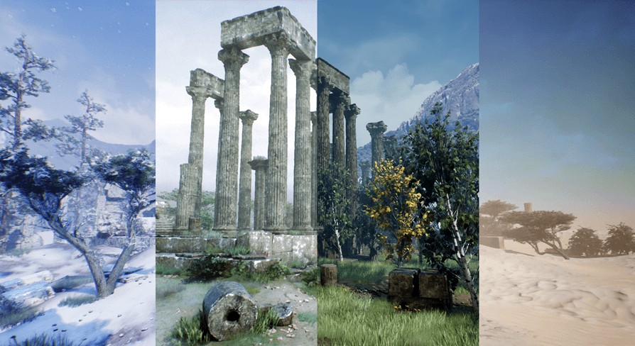 [UE5] Modular Ancient Ruins