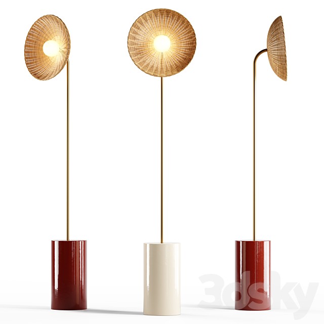 Vincent Sheppard - Arvin, Floor Lamp Curved