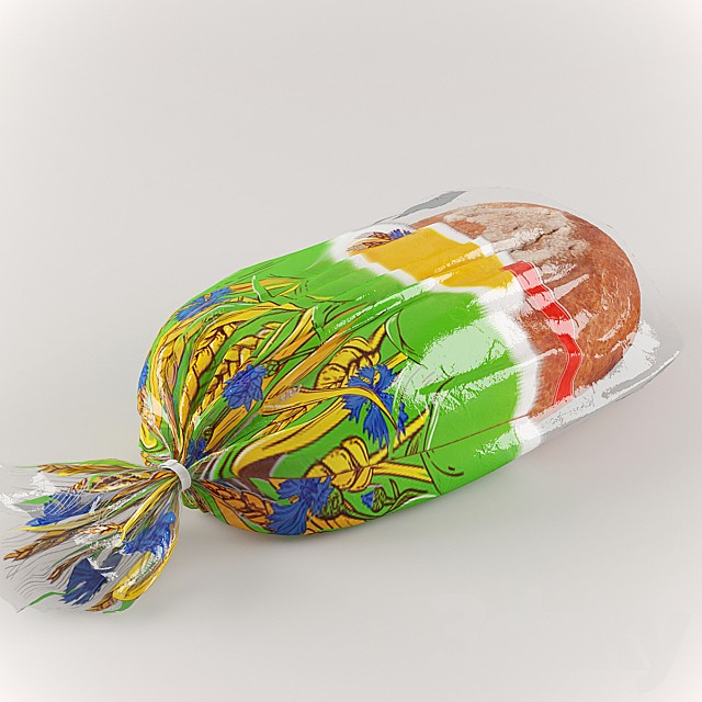 Long loaf in the package