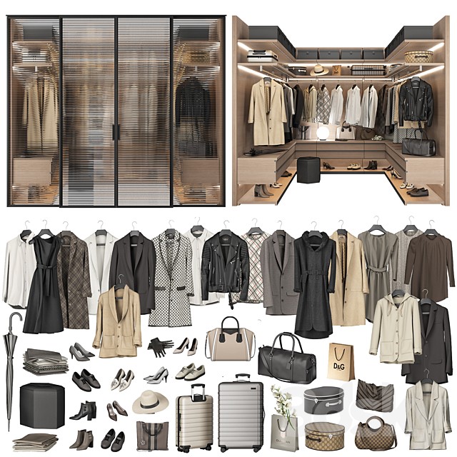 Walk-in Closet 98 part 2