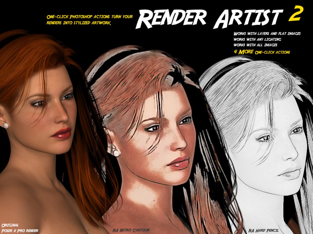 Render Artist 2 2D Graphics Darkworld