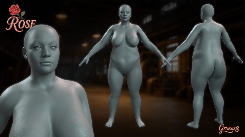 DBH Rose Chapman Morphs for G8F