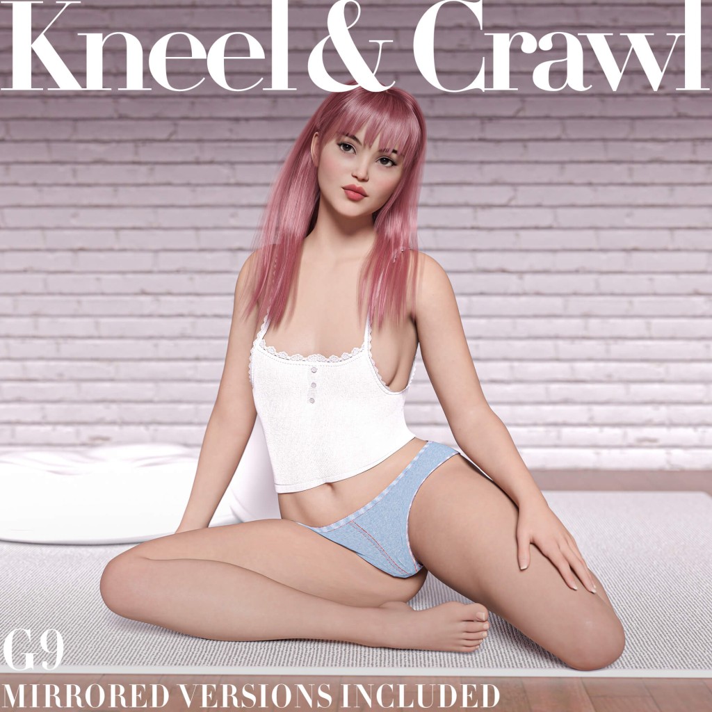 Kneel and Crawl Pose Pack for G9